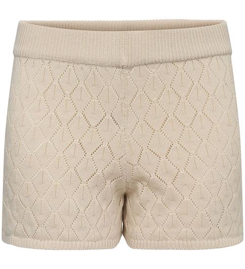 Sofie Schnoor Shorts - Strik - Jumana - Off White m. Hulmønster