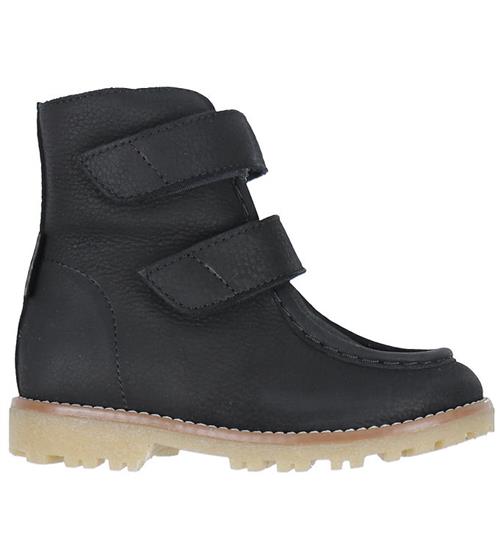 Angulus Vinterstøvler - Tex - Sort m. For/Velcro