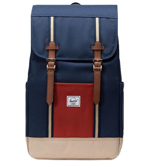 Herschel Rygsæk - Retreat - Black Iris/Red Ochre/Twill