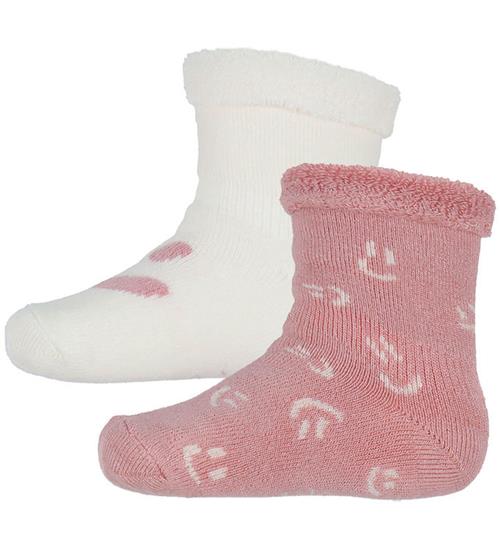 Molo Strømper - Bambus - 2-pak - Nodda - Flamingo Plume