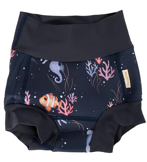 Filibabba Blebadebukser - Lucca - 1-2 År - UV50+ - Rainbow Reef