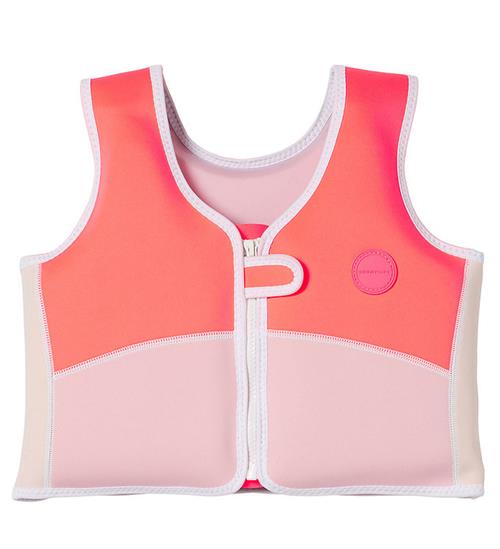 SunnyLife Svømmevest - Melody the Mermaid - 3-6 År - Neon Straw