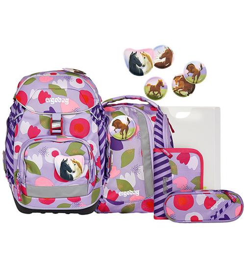 Ergobag Skoletaskesæt - Pack - Flower PowBear