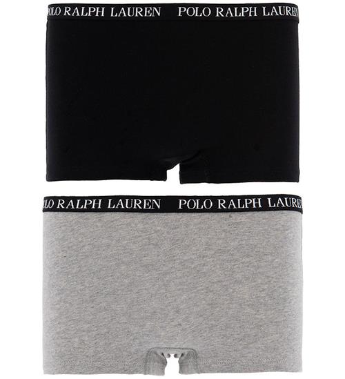 Polo Ralph Lauren Hipsters - 2 pak - Sort/Gråmeleret