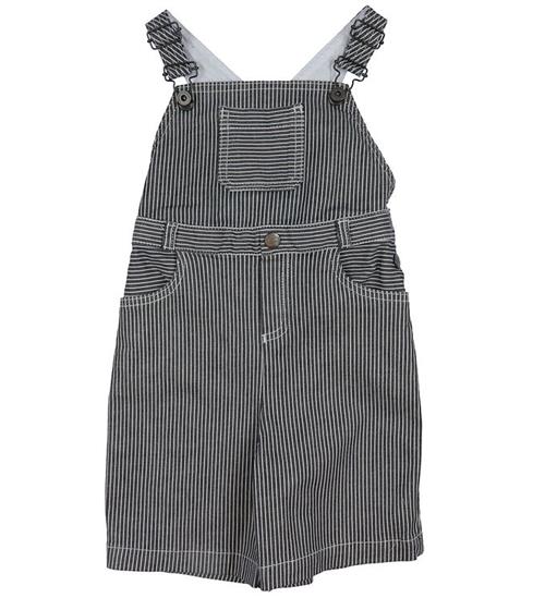 Emporio Armani Smækbukser - Navy/Hvidstribet