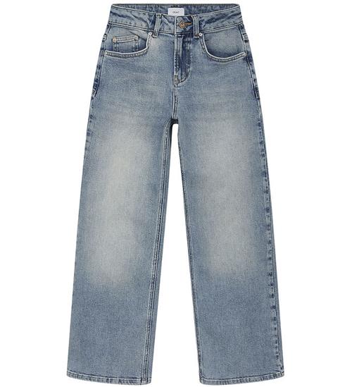 Grunt Jeans - Wide Low Waist - Blå