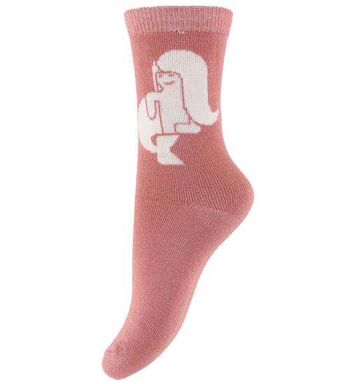 Danefæ Strømper - DaneDanmark - Warm Rose Havfrue