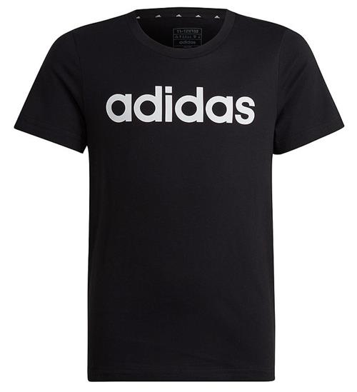 adidas Performance T-shirt - G LIN T - Sort/Hvid