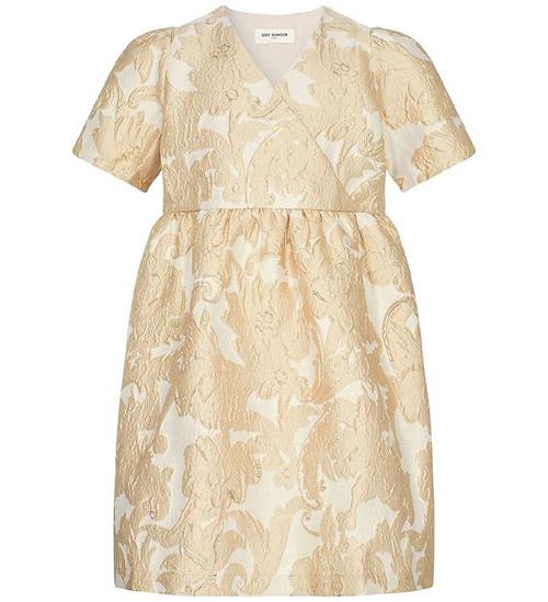 Sofie Schnoor Girls Kjole - Creme m. Guld