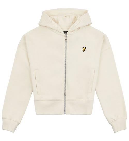 Lyle & Scott Cardigan m. Hætte - Turtle Dove