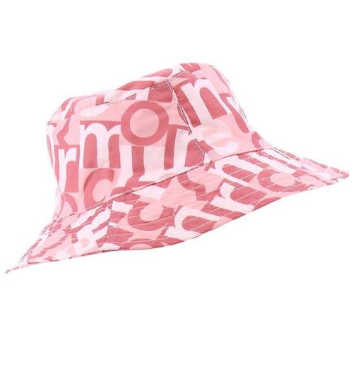 Moncler Bøllehat - Rosa m. Print
