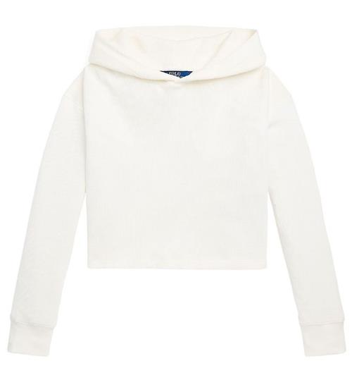 Polo Ralph Lauren Hættetrøje - Cropped - Hvid