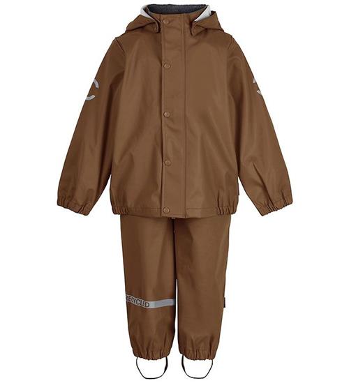 Mikk-Line Regntøj m. Seler - PU - Recycled - Rubber