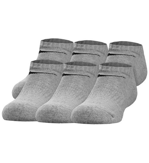Nike Strømper - Performance Basic Low - 6-Pak - Dark Grey