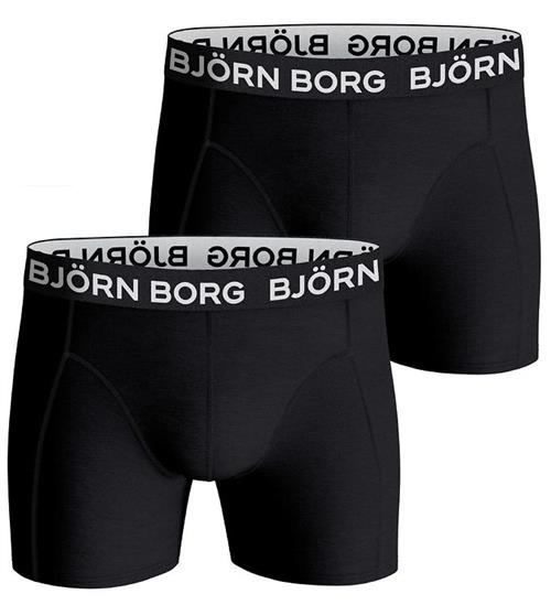 Se Björn Borg Boxershorts - 2-Pak - Sort ved KidsWorld