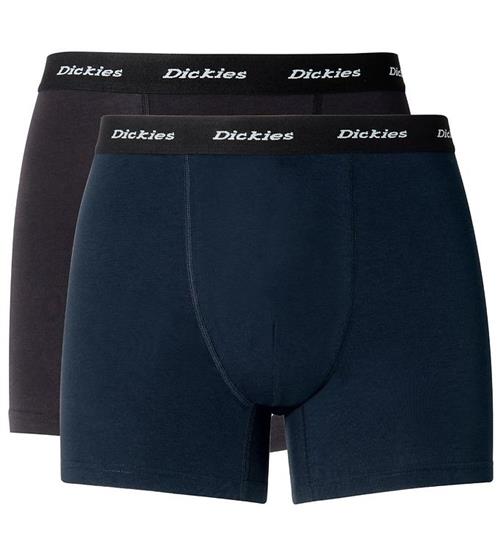 Se Dickies Boxershorts - 2-Pak - Navy/Sort ved KidsWorld