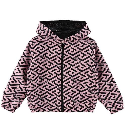 Se Versace Jakke - Greca Signature - Candy/Sort ved KidsWorld