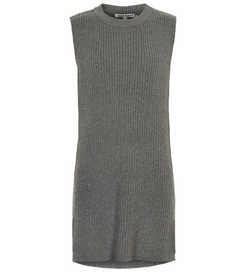 Cost:Bart Vest - Strik - Penny - Gråmeleret
