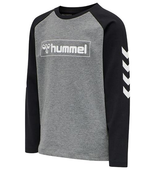 Hummel Bluse - hmlBOX - Sort/Grå