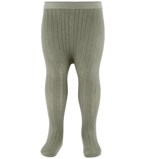 MP Strømpebukser - Rib - Khaki