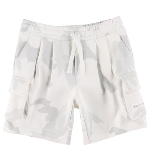 Se Dolce & Gabbana Sweatshorts - Hvid Camouflage ved KidsWorld