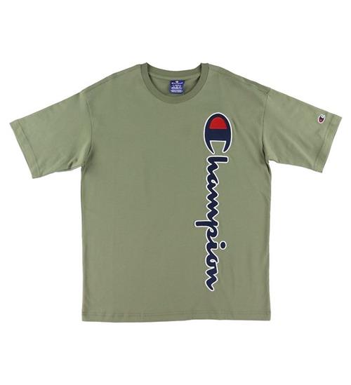 Champion Fashion T-shirt - Grøn m. Logo
