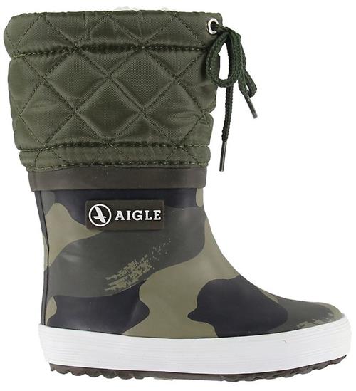Aigle Termostøvler - Giboulee - Camou Kaki