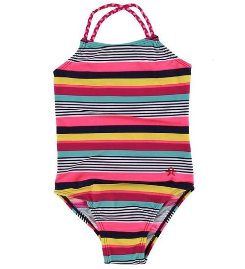 Se Color Kids Badedragt - Nifli - Raspberry ved KidsWorld