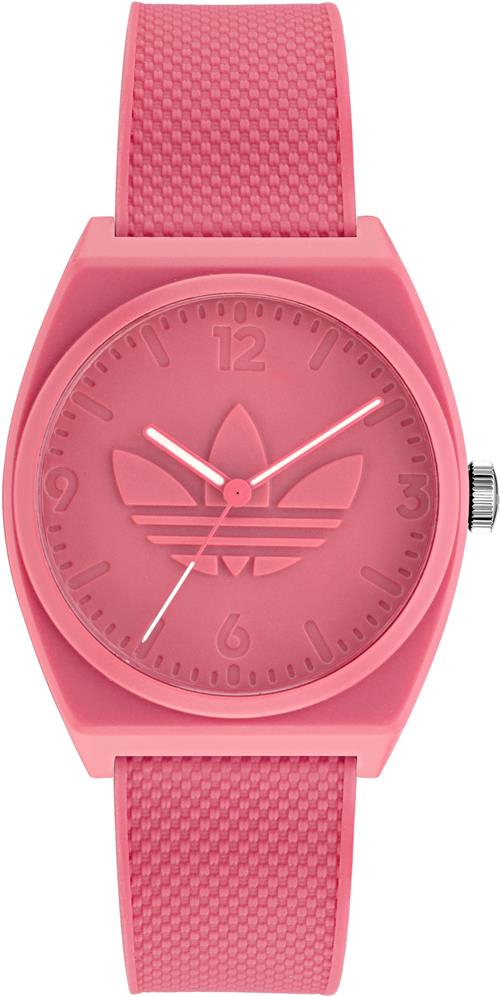 ADIDAS ORIGINALS Analogt ur  fuchsia / sølv