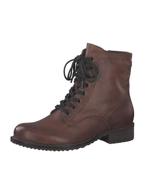 Tamaris Snørestøvletter  cognac