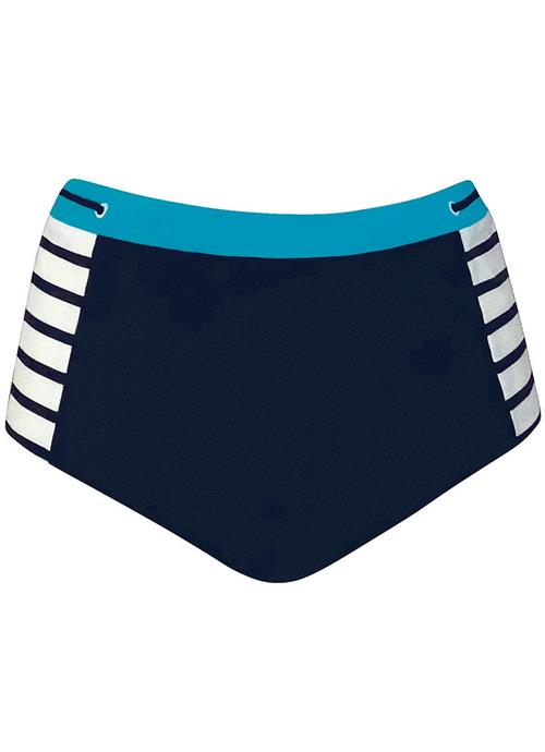 SUNFLAIR Bikinitrusse  lyseblå / mørkeblå / hvid