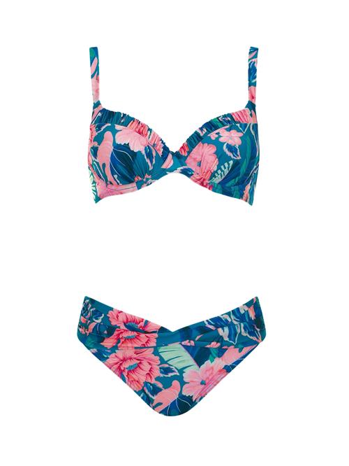 SUNFLAIR Bikini  blå / mørkeblå / lyserød