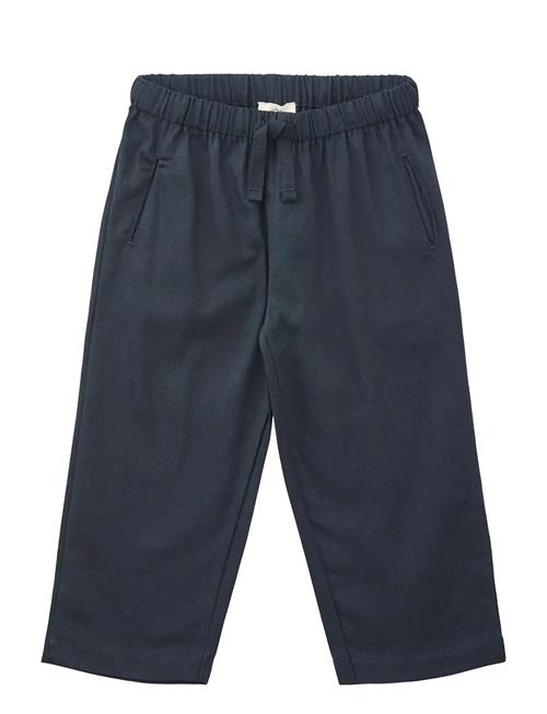 Solid Twill Pants Copenhagen Colors Navy