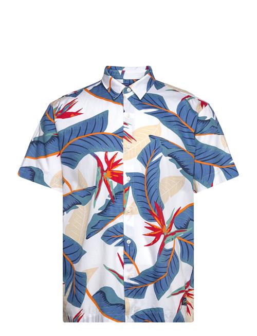 Hawaiian Box Fit Shirt Superdry White