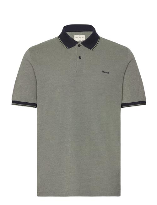 4-Col Oxford Ss Pique GANT Green