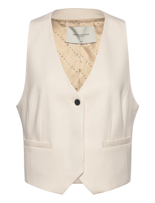Cmtailor-Waistcoat Is A Waistcoat In A Premium Material With Button Fastening, V Copenhagen Muse Beige