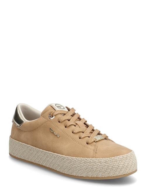 Women Lace-Up Tamaris Beige