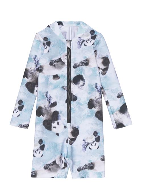 Uv Print Basic Swimsuit Gugguu Patterned