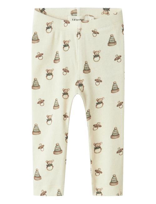 Nbngavo Elf Slim Legging Lil Noos Lil'Atelier Cream