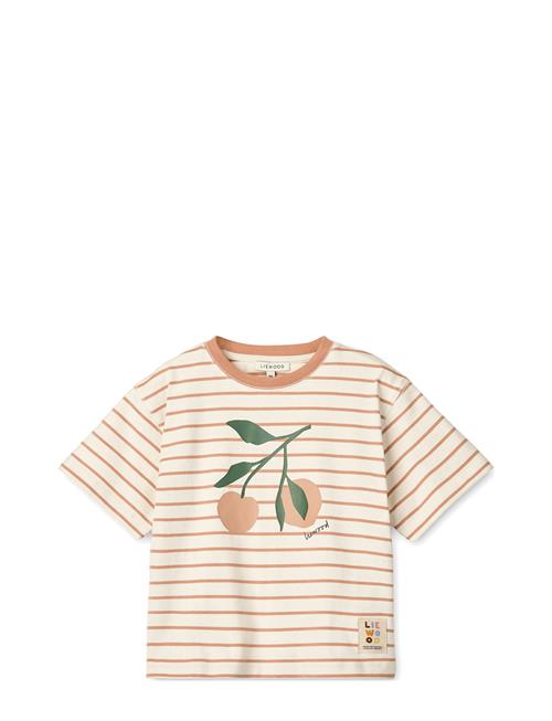 Tyler Placement Shortsleeve T-Shirt Liewood Pink