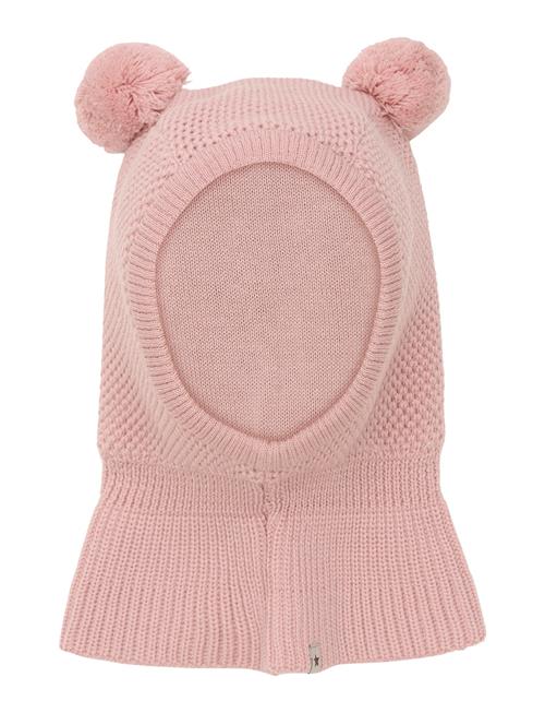 Balaclava Windstop W. Pompoms Huttelihut Pink