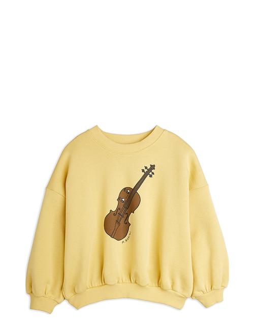 Violin Sp Sweatshirt Mini Rodini Yellow