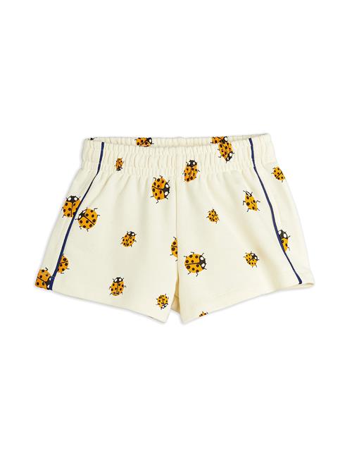 Ladybugs Aop Sweatshorts Mini Rodini Cream