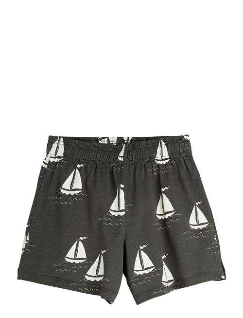 Sailing Boats Aop Shorts Mini Rodini Black