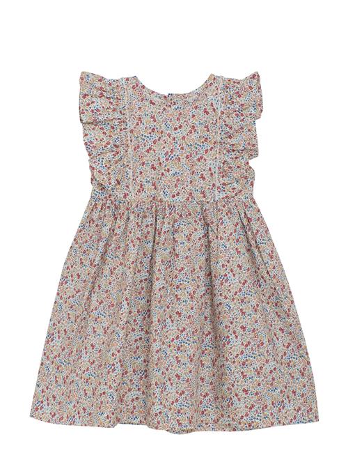 Dress Ss In Liberty Fabric Huttelihut Pink