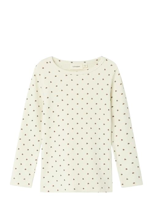 Nmnlago Kim Ls Slim Top Lil Noos Lil'Atelier Cream