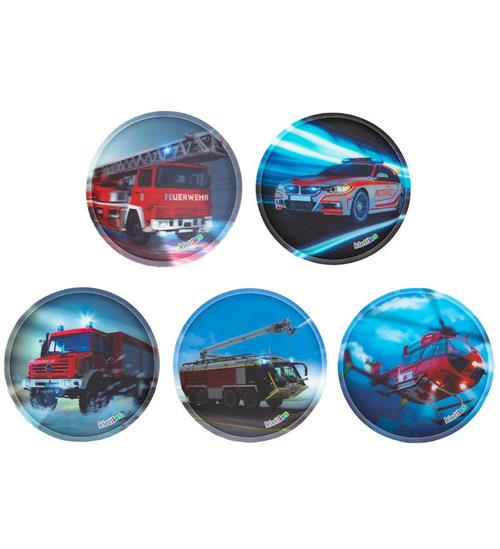 Ergobag Velcromærker - 5 stk. - Fire Brigade