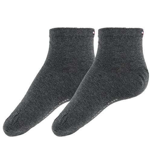 Tommy Hilfiger Strømper - 2-pak - Casual - Gråmeleret