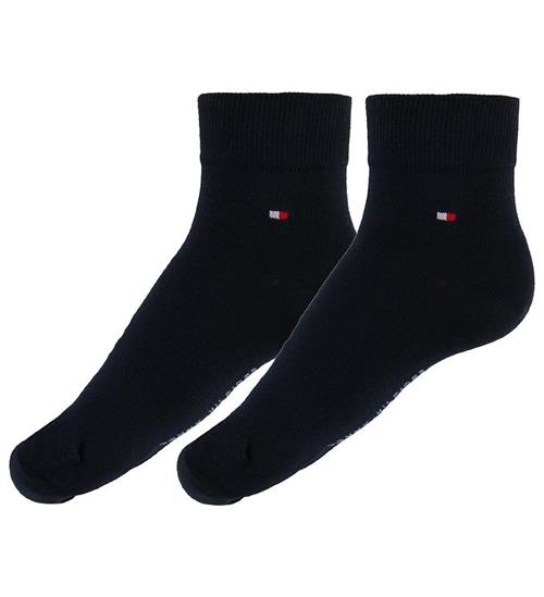 Tommy Hilfiger Strømper - 2-pak - Quarter - Navy