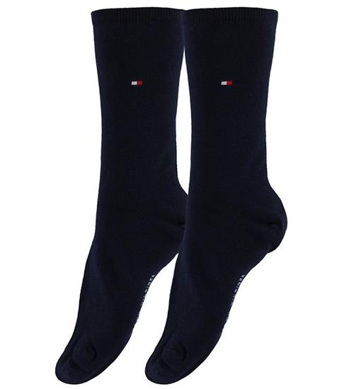 Tommy Hilfiger Strømper - 2-pak - Casual - Navy